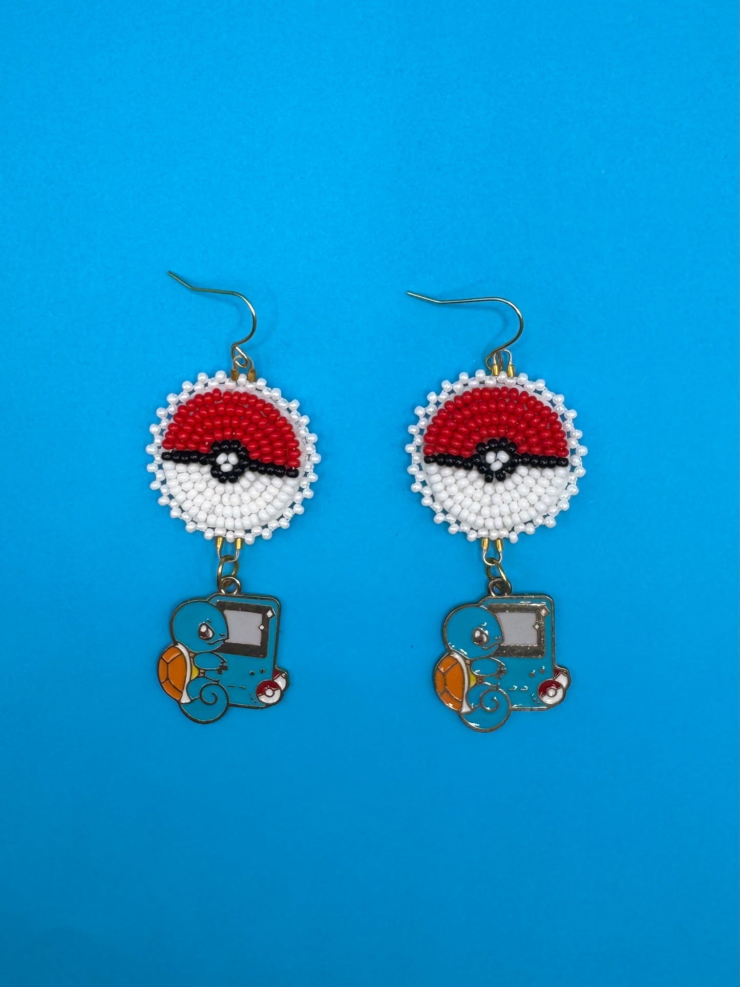 Squirtle Gameboy Earrings