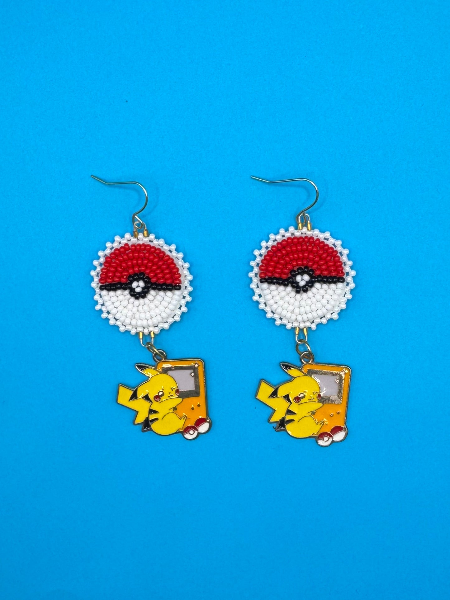 Pikachu Gameboy Earrings